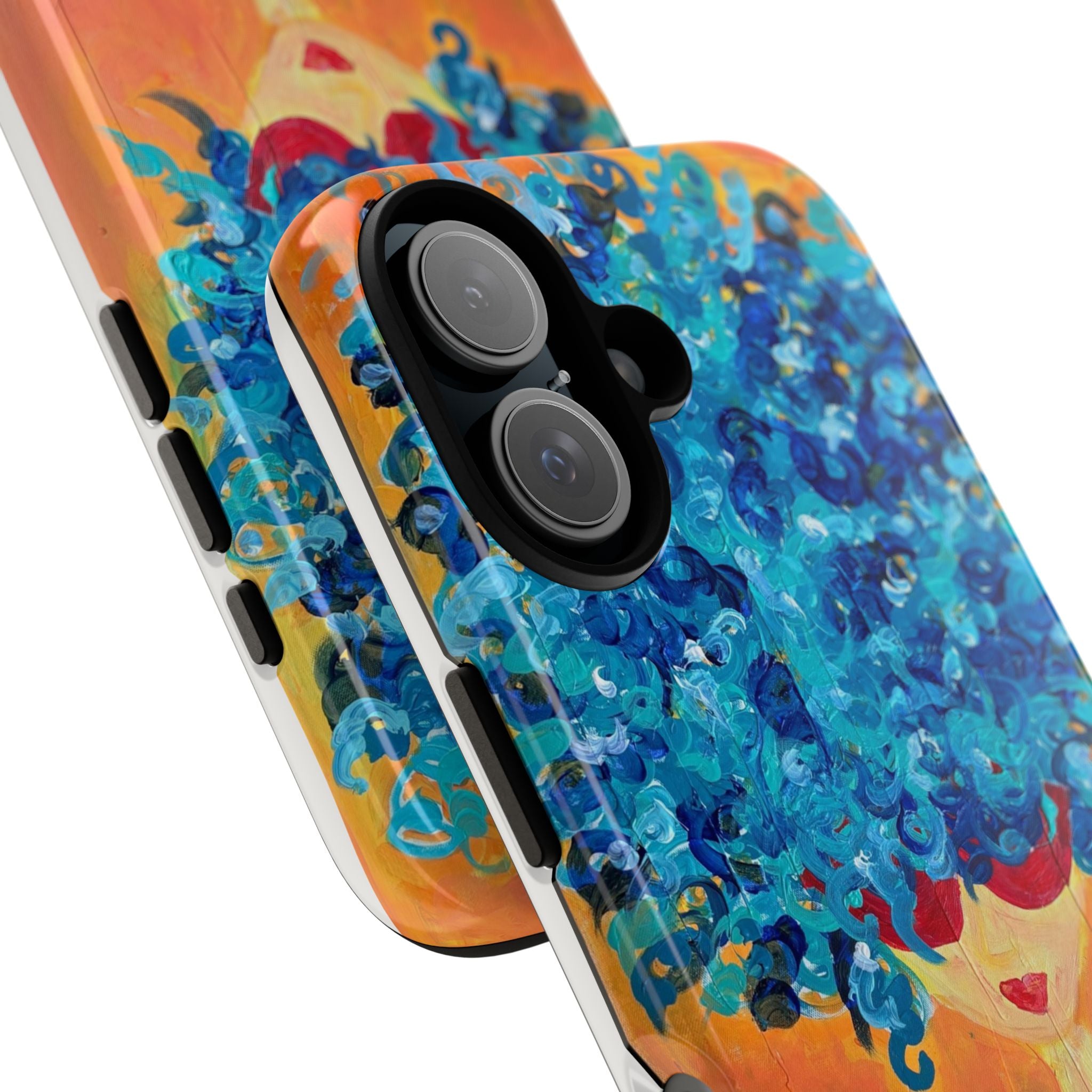 Tough Cases — Blue Hair Woman Phone Case