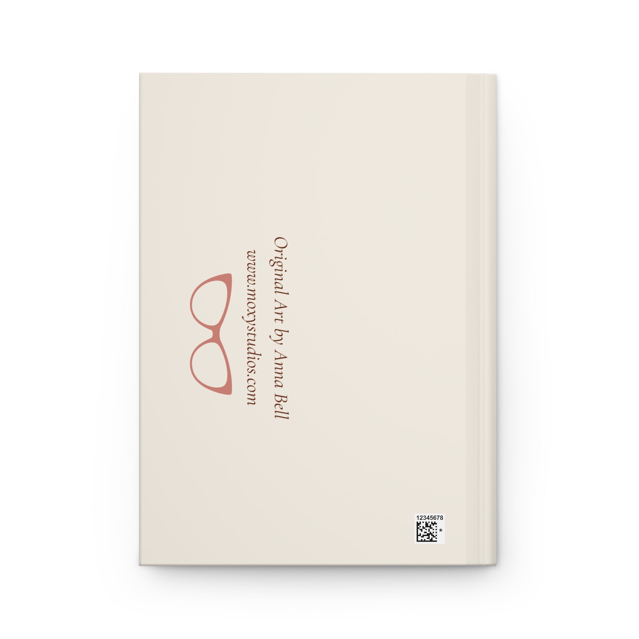 Sharp & Snoozy Original Art Hardcover Journal — Lined Notebook for Cat Lovers
