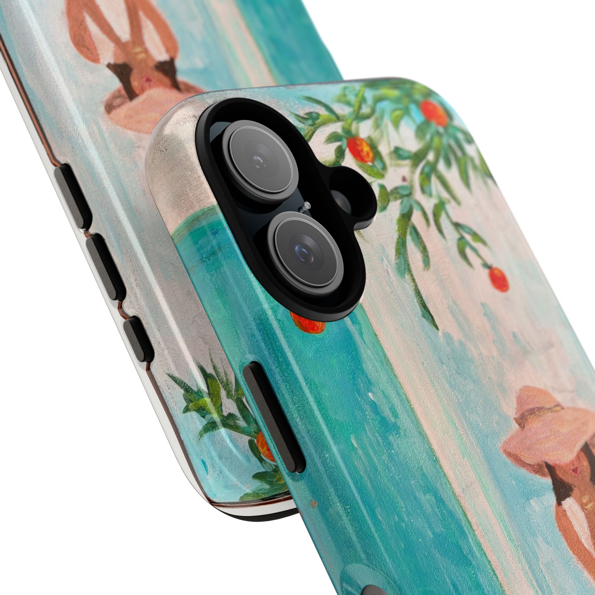 Tough Cases — Summer Garden Woman Phone Case