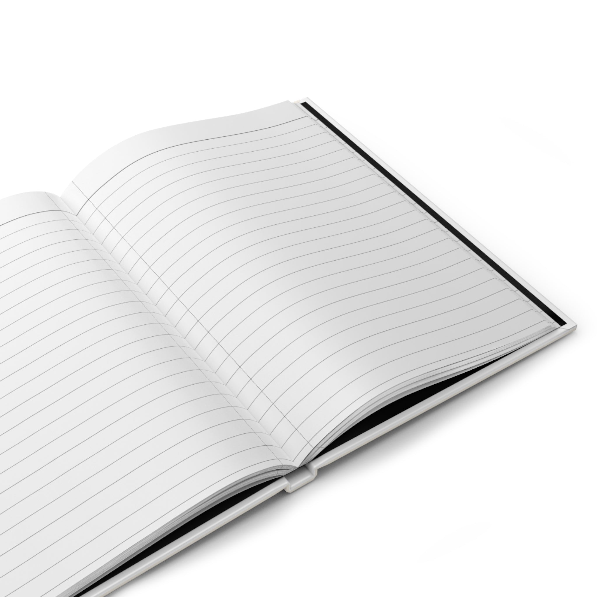 Near-Sighted Llama Original Art Hardcover Journal — Lined Notebook for Notes & Gifts