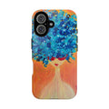 Tough Cases — Blue Hair Woman Phone Case