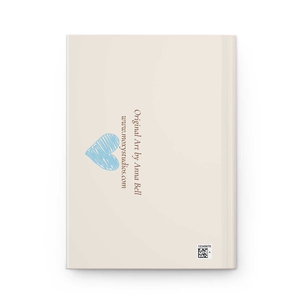 Hardcover Journal — Colorful Elephant 'Never Forgets' Original Art Lined Notebook