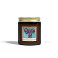 Coconut Apricot Soy Candle — 'Never Forgots' Elephant Scented Jar (4oz/9oz)