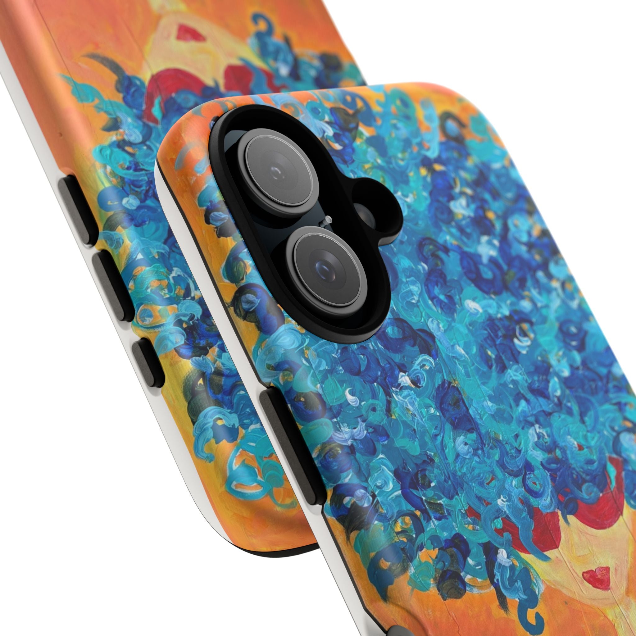 Tough Cases — Blue Hair Woman Phone Case