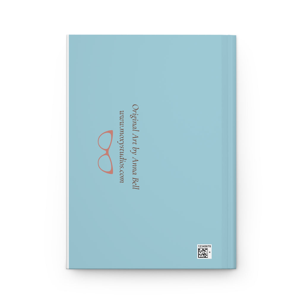 Cat Duo Hardcover Journal — "Sharp & Snoozy" Lined Notebook
