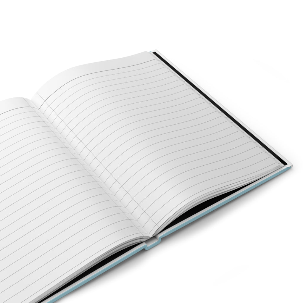 Cat Duo Hardcover Journal — "Sharp & Snoozy" Lined Notebook