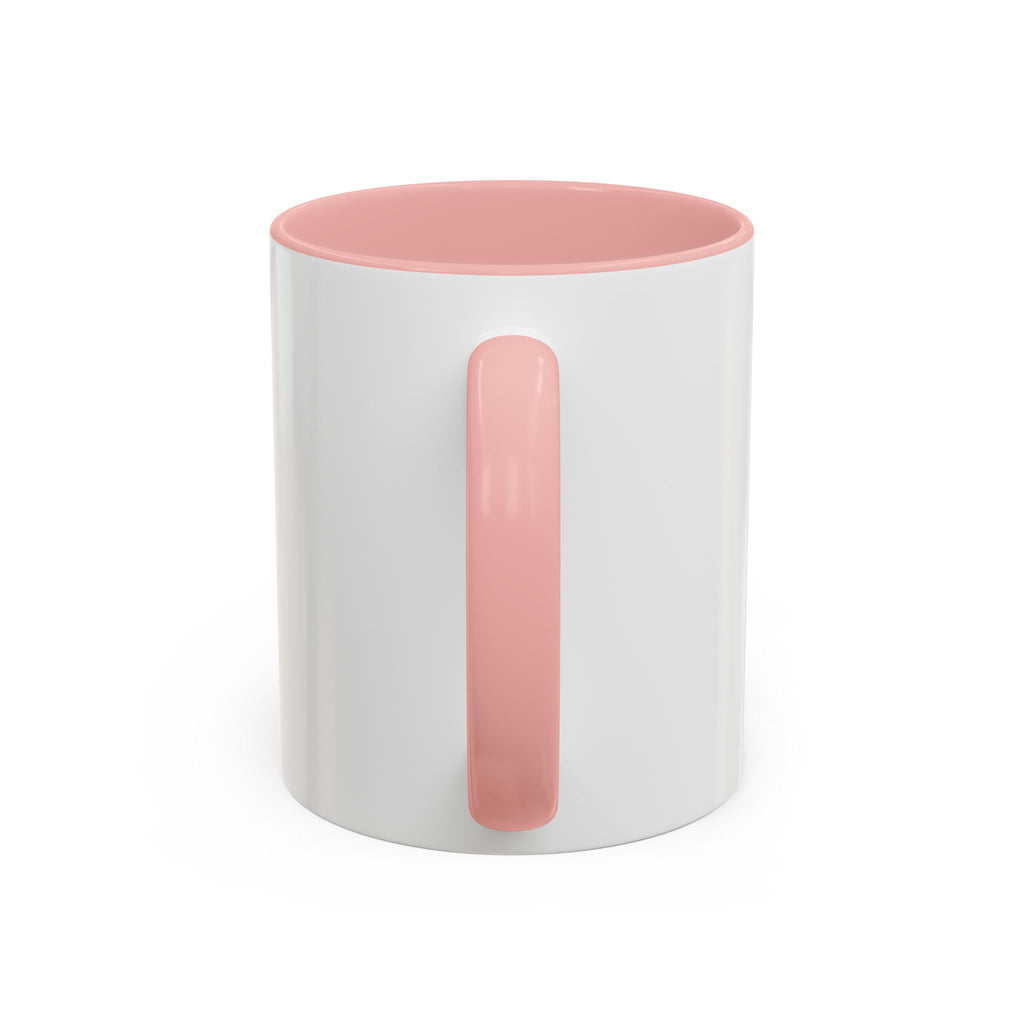 Moxy Cafe Accent Mug — Retro Turquoise & Neon Pink Coffee Cup (11/15oz)