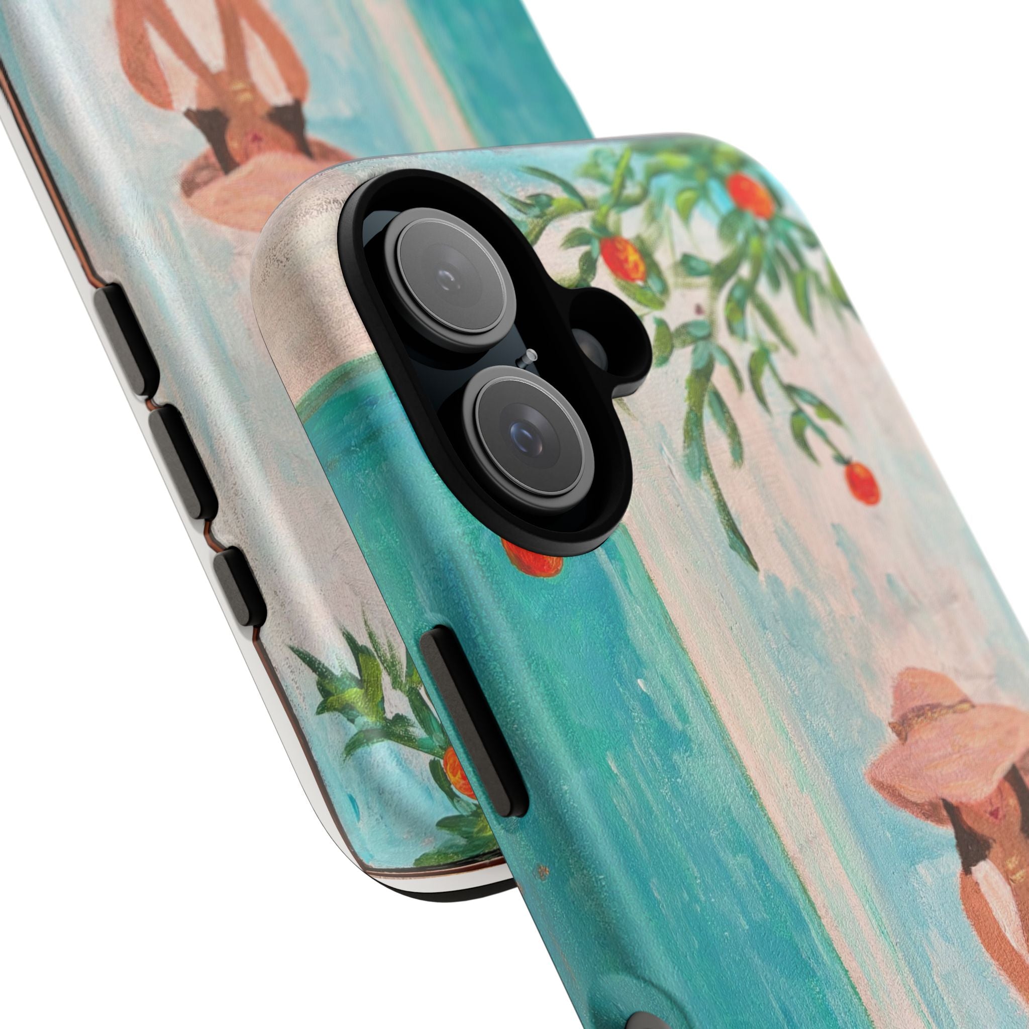 Tough Cases — Summer Garden Woman Phone Case