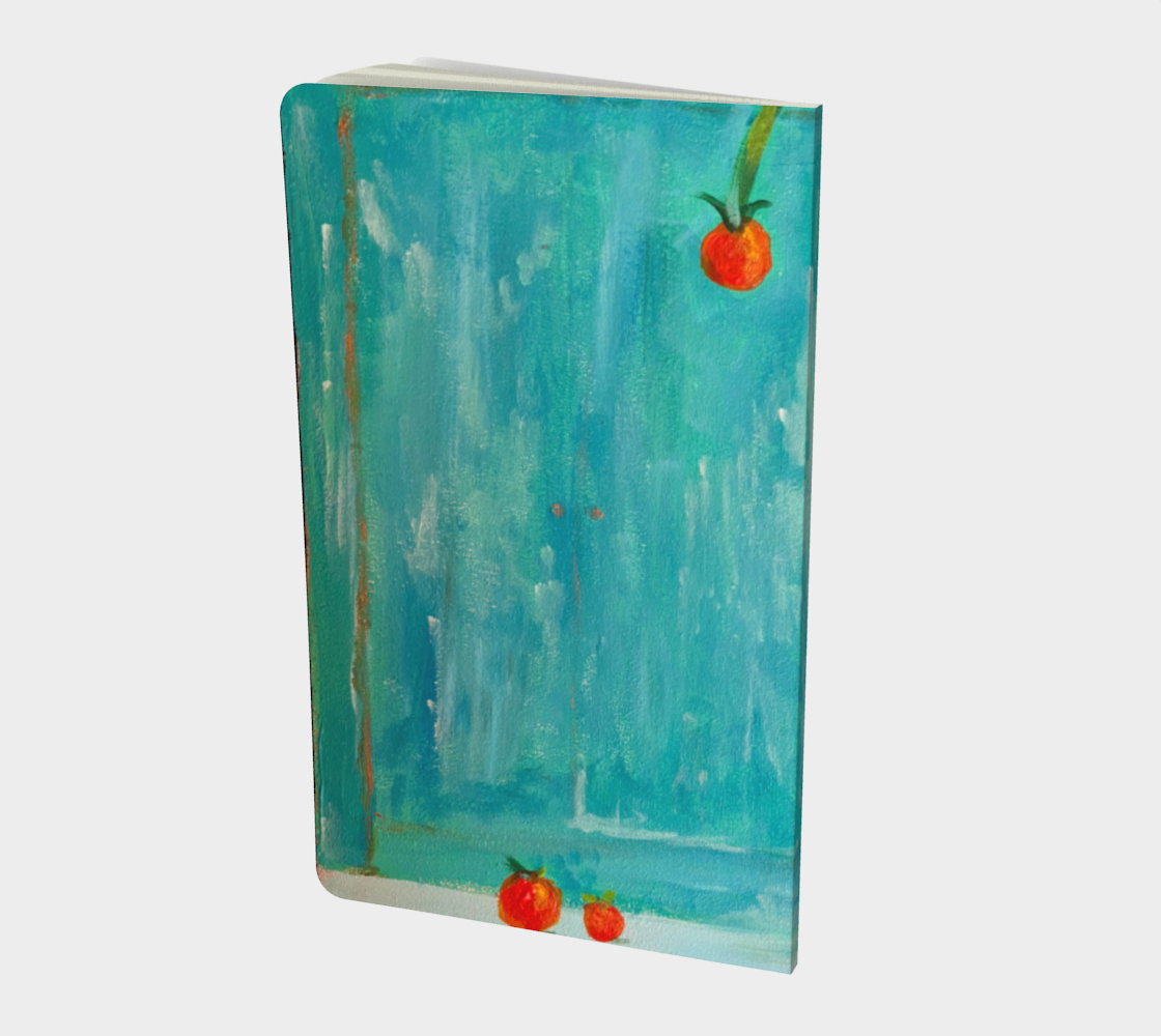 Girl with a tangerine door